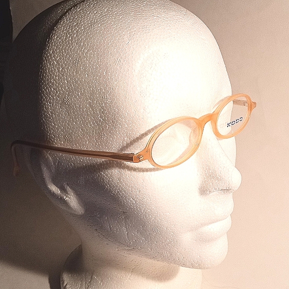 NEW 1990s KODO Oval Deadstock Eyeglasses Frames Made in France - Picture 3 of 11